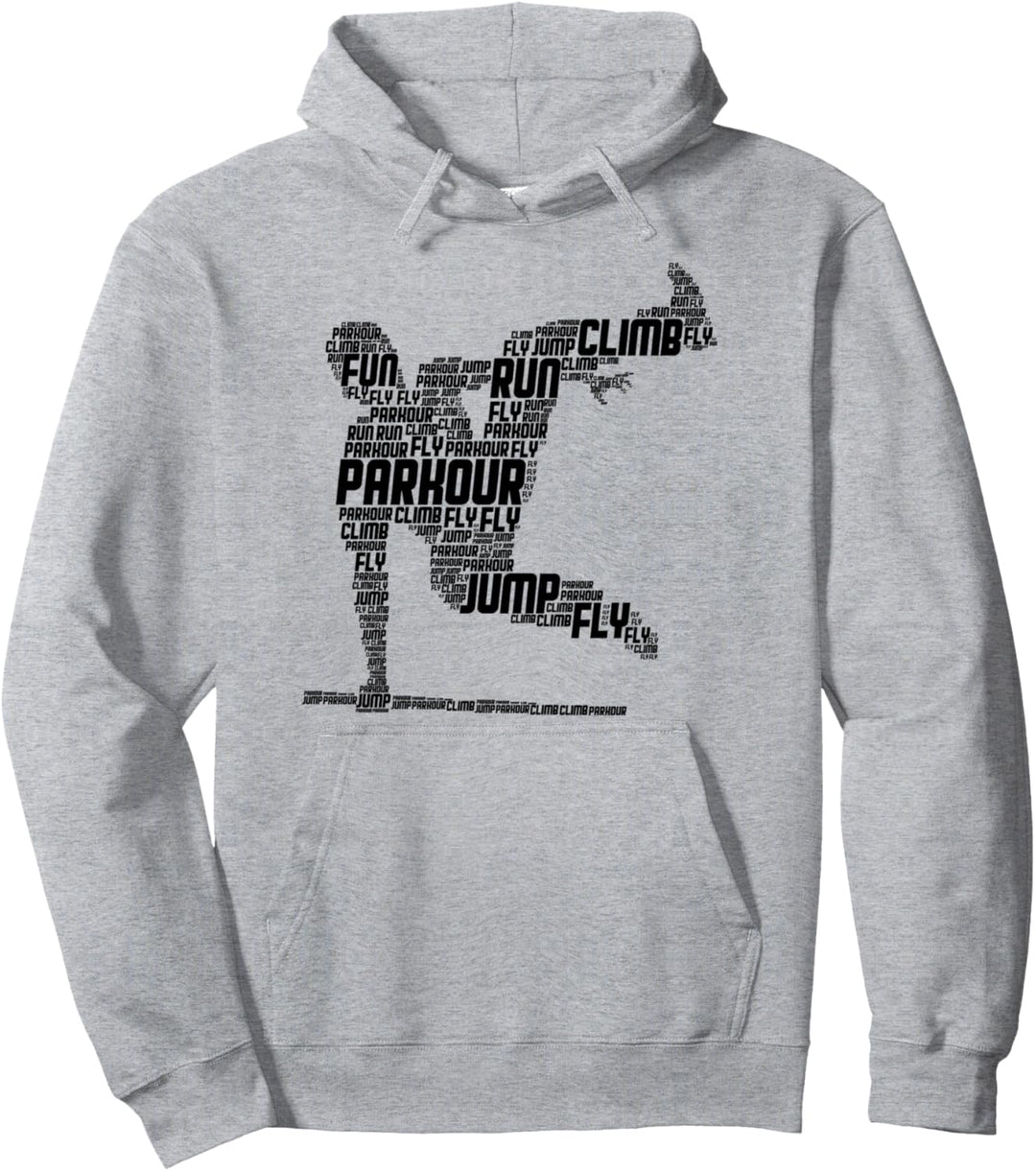 Parkour Parcouring Extremsportler Parcour Kinder & Jungen Pullover Hoodie