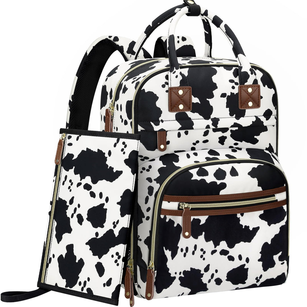 Diaper Bag Backpack Tote for Women Large Capacity, Baby Bag with Insulated Pockets Multifunctional D