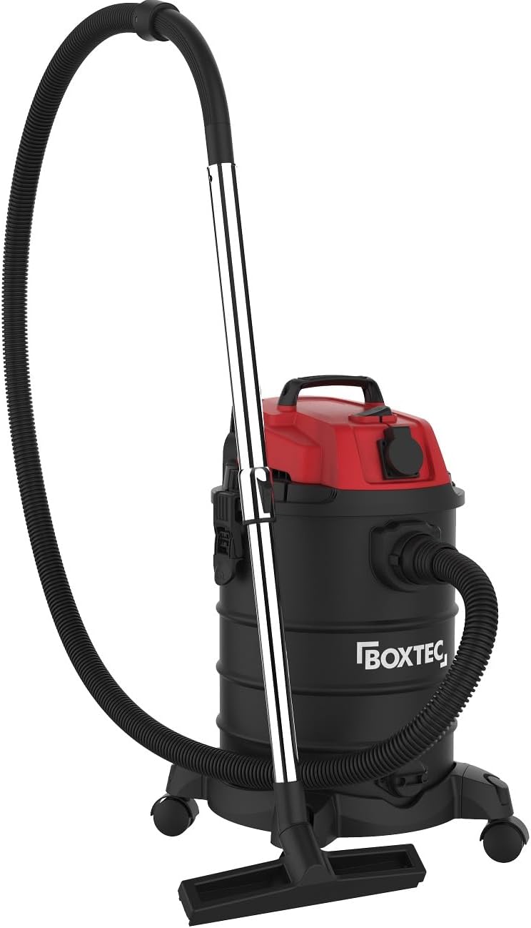 BOXTEC NTS 30 Industriesauger Nass-Trockensauger 30L Einschaltautomatik bis 2000W, mit Blasfunktion,