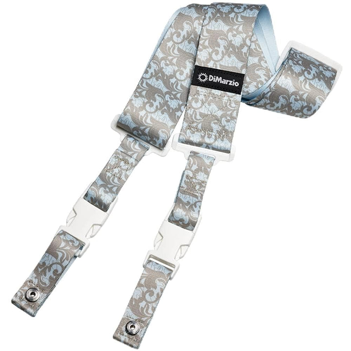 DiMarzio Steve Vai Gitarrengurt Variante Blau/Silber, Blau/Silber
