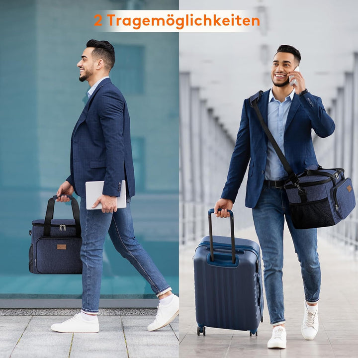 Lifewit Grosse Kühltasche 24L, Thermotasche Isoliertasche Picknicktasche für unterwegs, Lunchtasche,