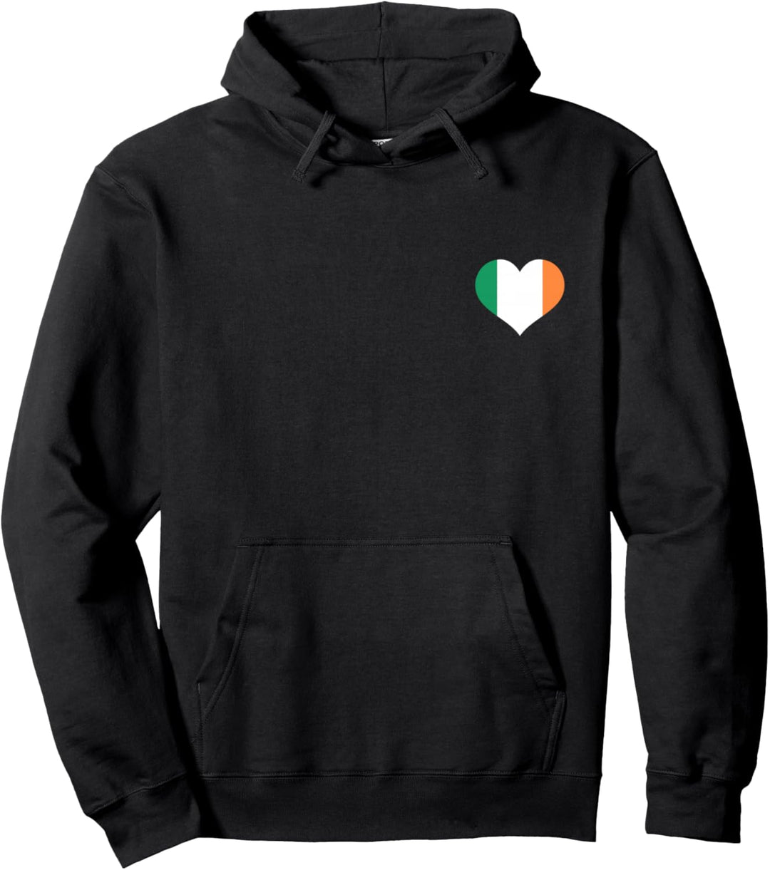 Irland Heart Pride Irische Flagge Pullover Hoodie