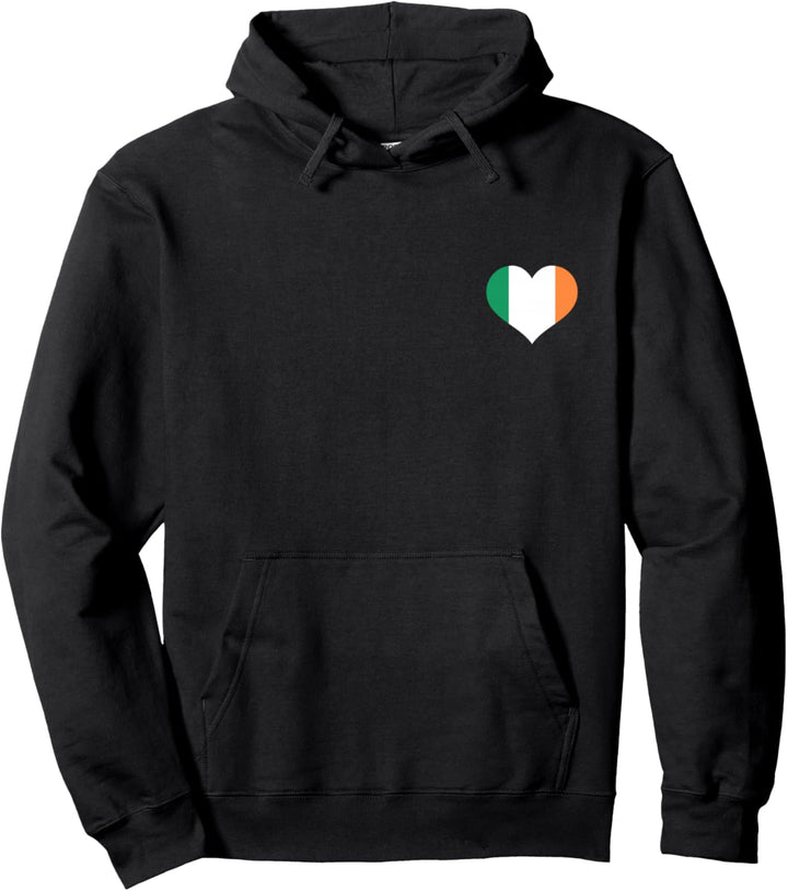Irland Heart Pride Irische Flagge Pullover Hoodie
