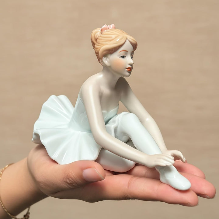Porzellanfiguren Ballett, geformte Statue, Kunsthandwerk, Kunstwaren, Skulptur, Heimdekoration (Orna