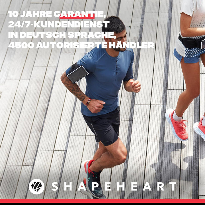 Shapeheart Weiche Trinkflasche Laufen 300 ml - Kompatibel Laufgürtel - Auslaufsicheres Ventil, Schmu