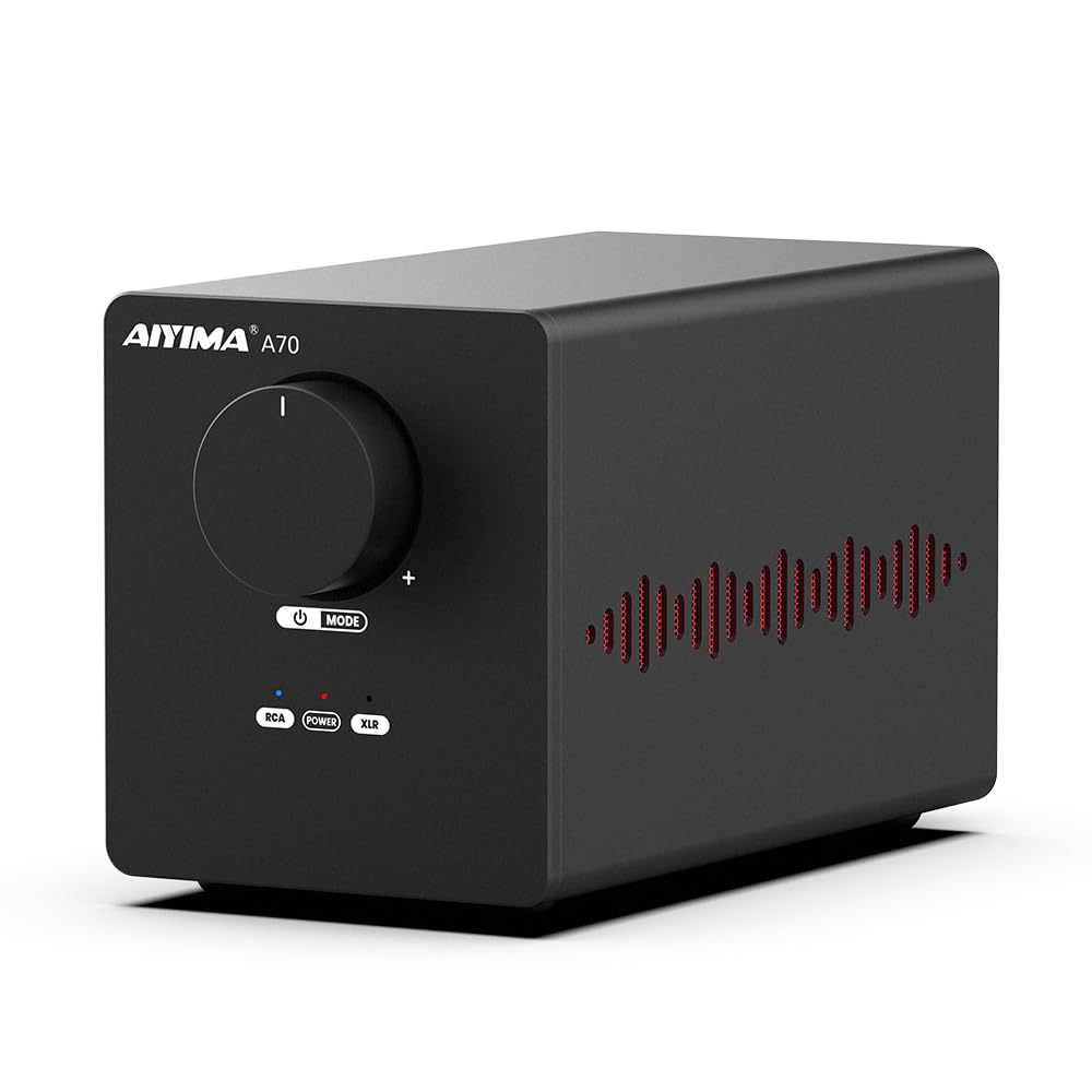 AIYIMA A70 symmetrischer Stereo-Verstärker mit PFFB 4 Ohm 300 Watt TPA3255 2.0-Kanal-Klasse-D-Verstä