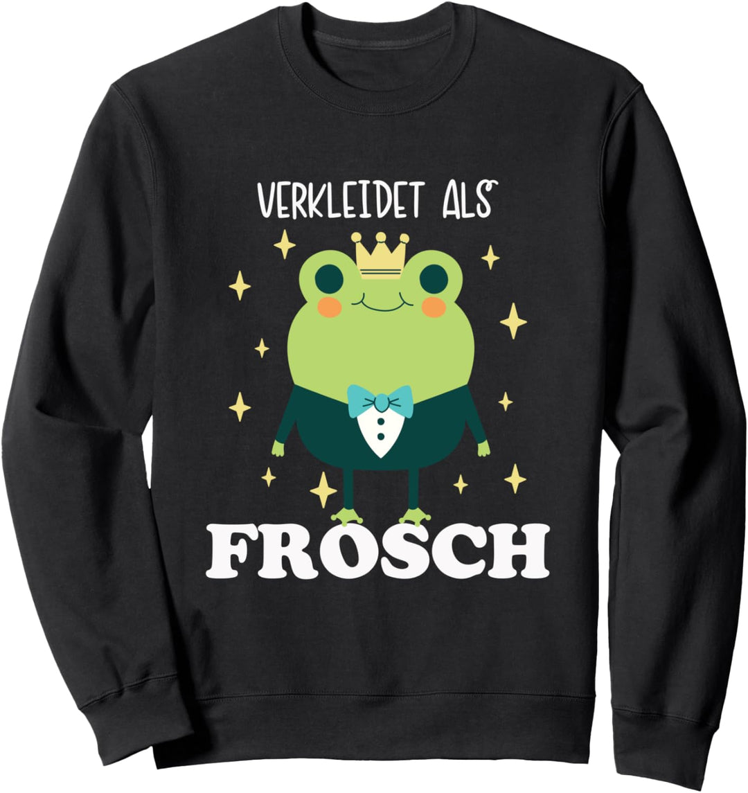 Verkleidet Als Frosch Kröte Kaulquappe Laubfrosch Frosch Sweatshirt