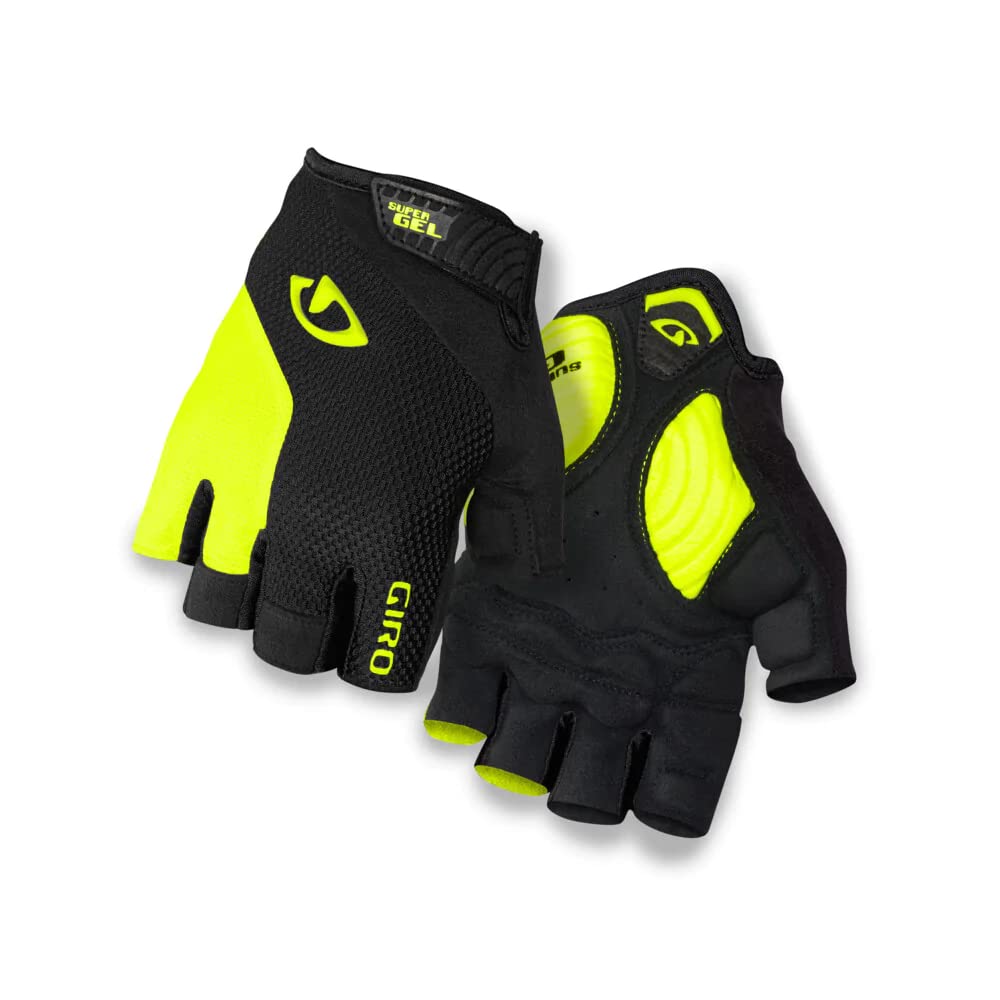 Giro Herren Strade Dure Handschuhe S Black/Highlight Yellow-M 22, S Black/Highlight Yellow-M 22