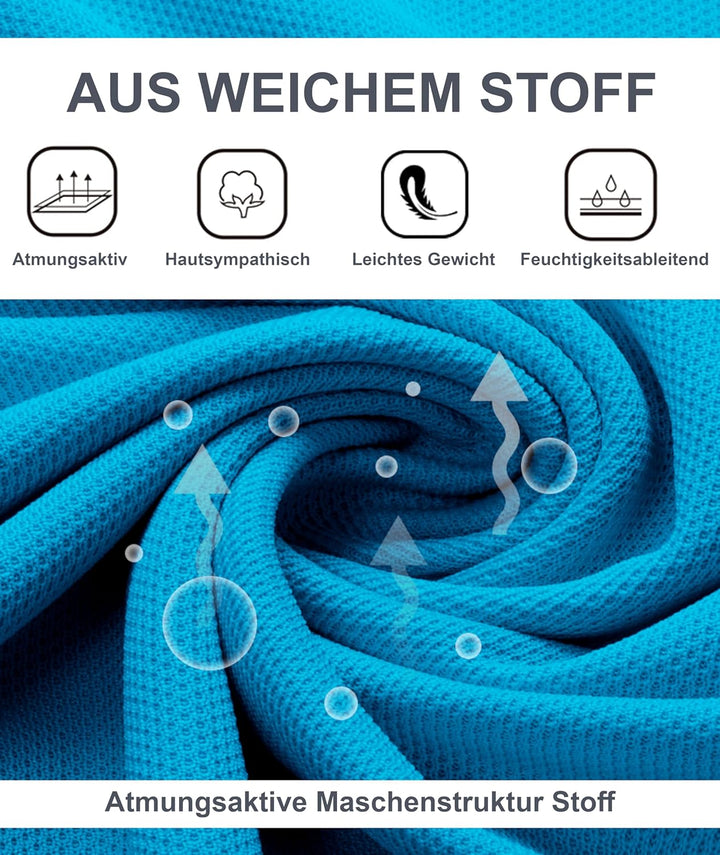 igeekwell Poloshirt Herren Kurzarm Atmungsaktives Golf Polo Hemd Summer Poloshirts Männer mit Brille