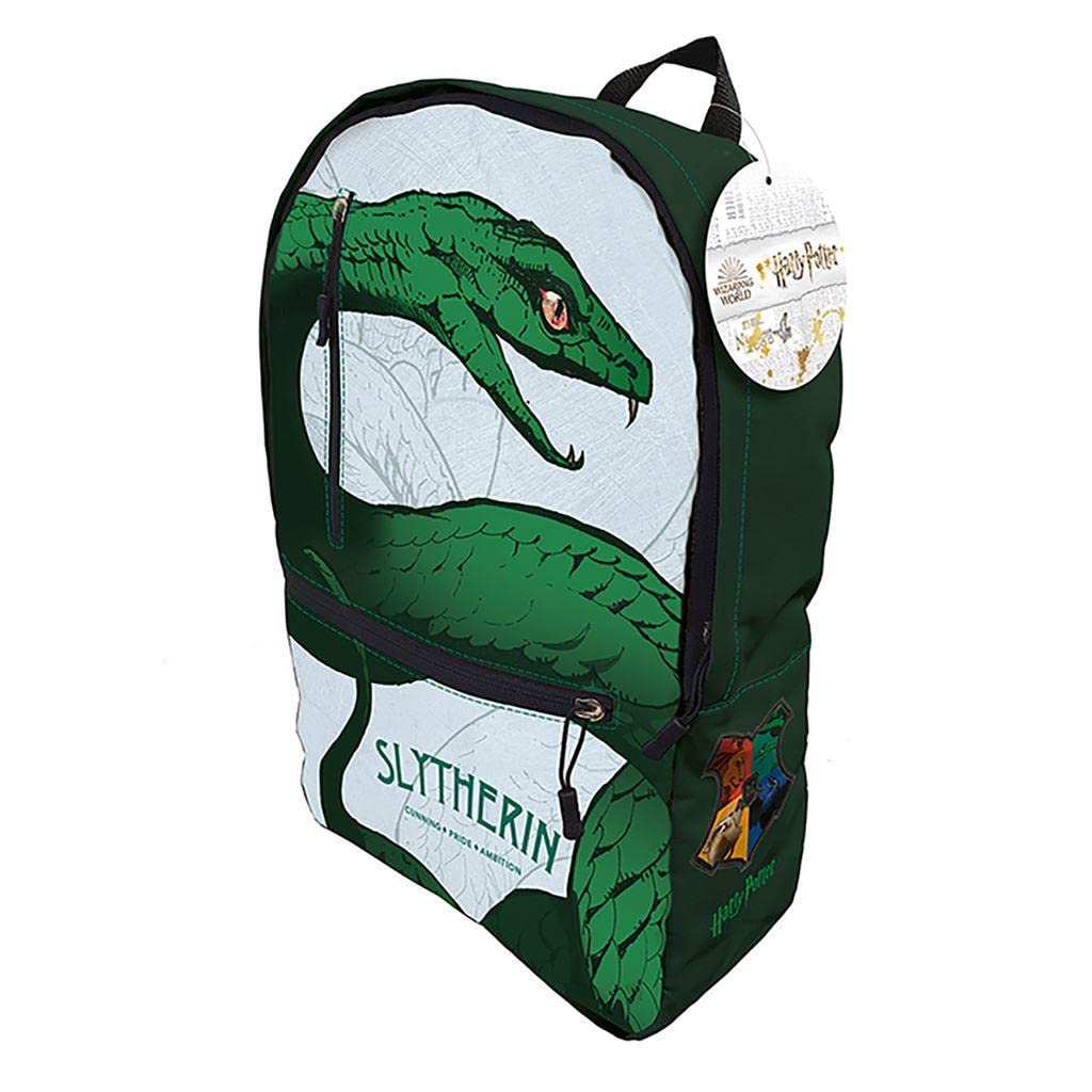 Harry Potter Intricate Houses Slytherin Rucksack Einheitsgrösse Green/White, Einheitsgrösse Green/Wh