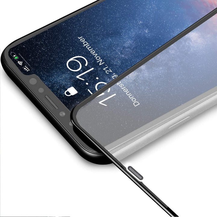 Kompatibel Mit iPhone XS Max 11 Pro Max, Curved, inkl. Applikator, Staubfrei, Notch Unsichtbar, Prem