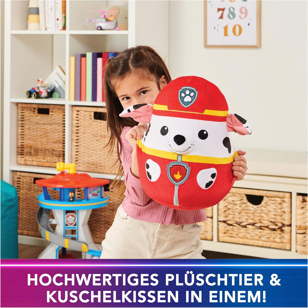 PAW PATROL GUND Trend Squishy Marshall, 30 cm - hochwertiges Plüschtier zur beliebten TV-Serie und K