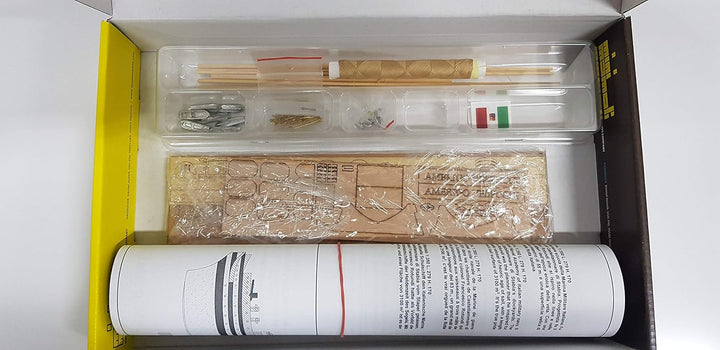 kit de modèle de bateau AMERIGO VESPUCCI catègorie Mini Mamoli scale 1:350