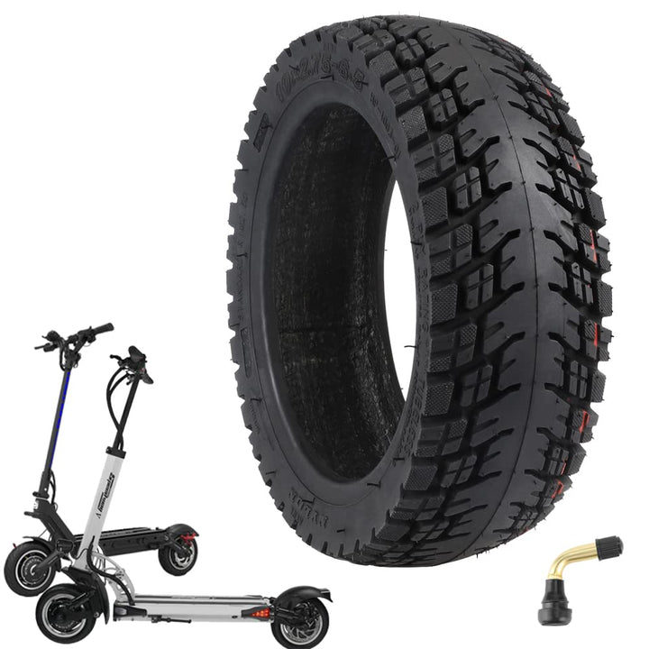 10x2,75-6,5 Offroad-Tubeless-Reifen 10 Zoll dicker Ersatzreifen für KuKirin G3/G2 Master Speedway 5