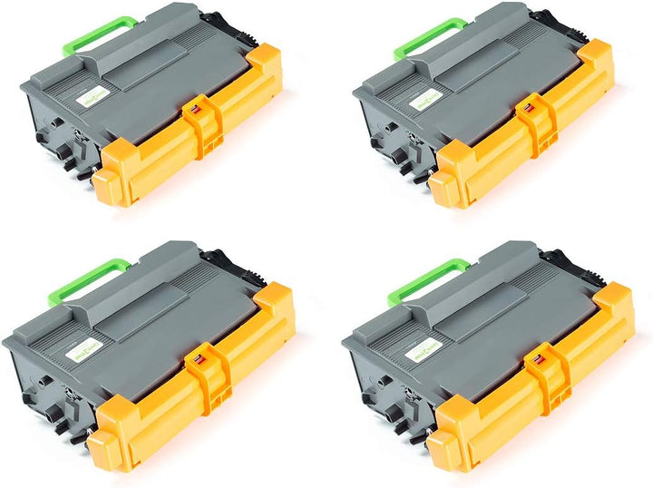 Green2Print Toner 4 Kartuschen schwarz 4X 20000 Seiten ersetzt Brother TN-3520 passend für Brother H