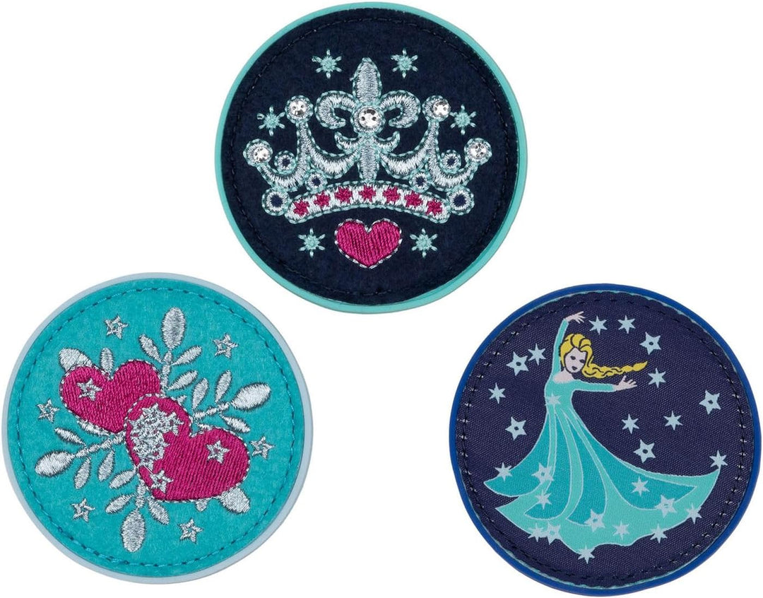 DerDieDas Schulranzen Set 5-TLG. Ergoflex MAX Buttons Star Princess