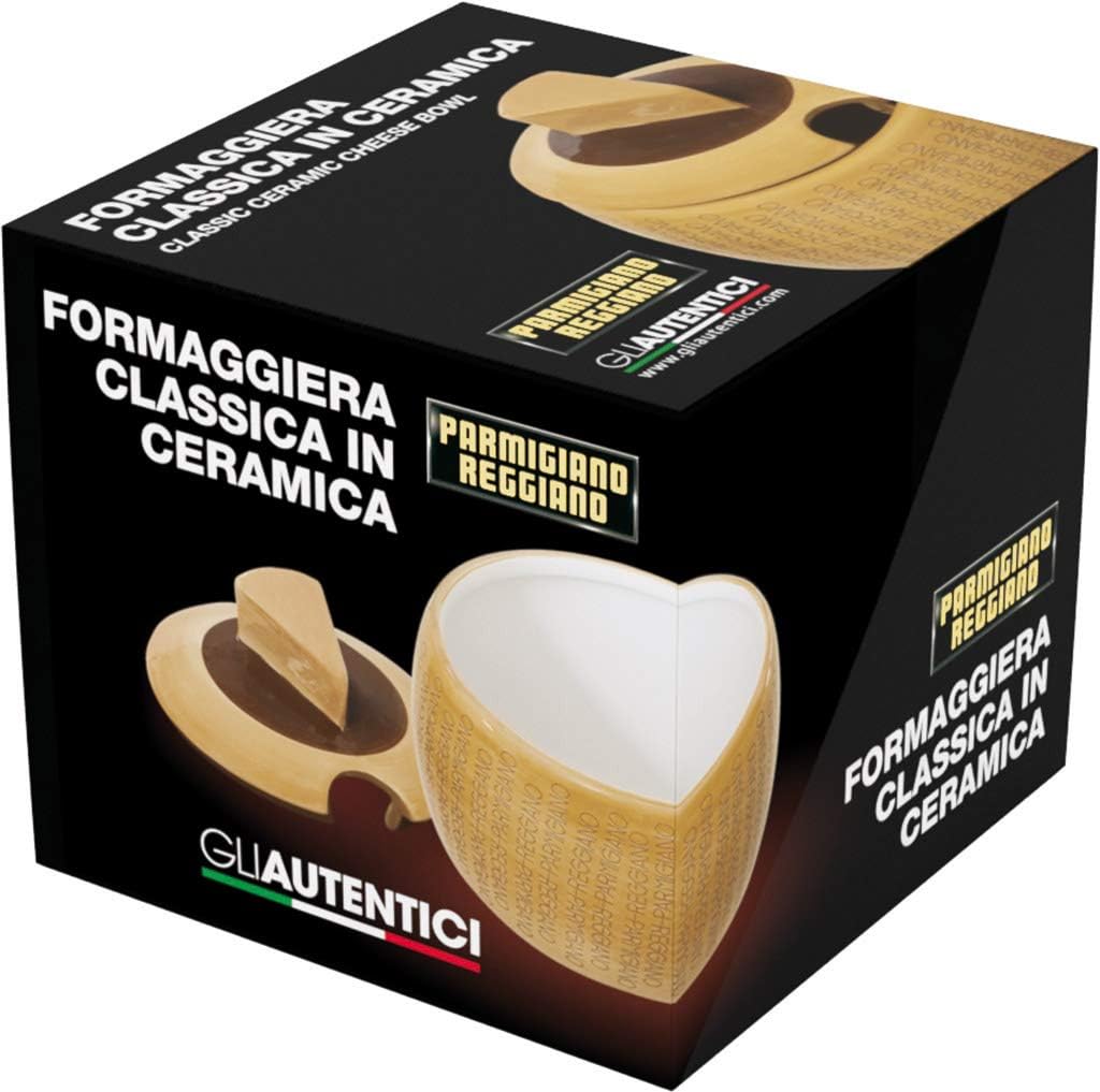 'Käsedose gross aus Keramik A Marke original Parmesan "
