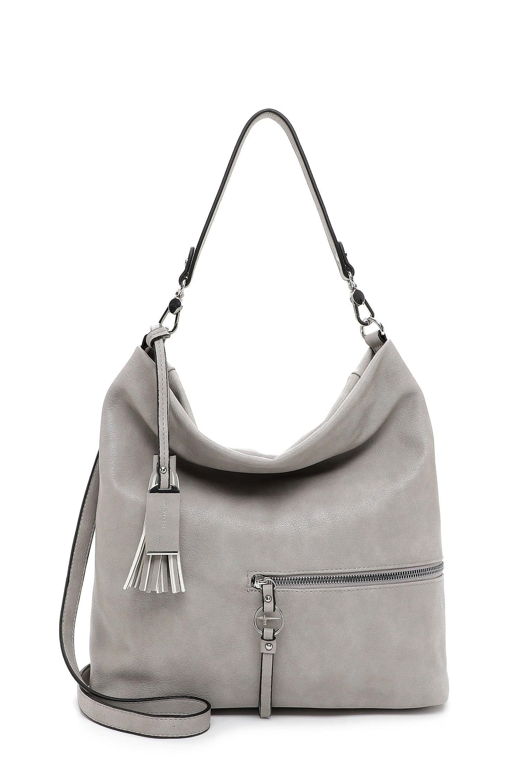 Tamaris Beutel TAS Nele 32802 Damen Handtaschen Uni Einheitsgrösse Lightgrey 810, Einheitsgrösse Lig