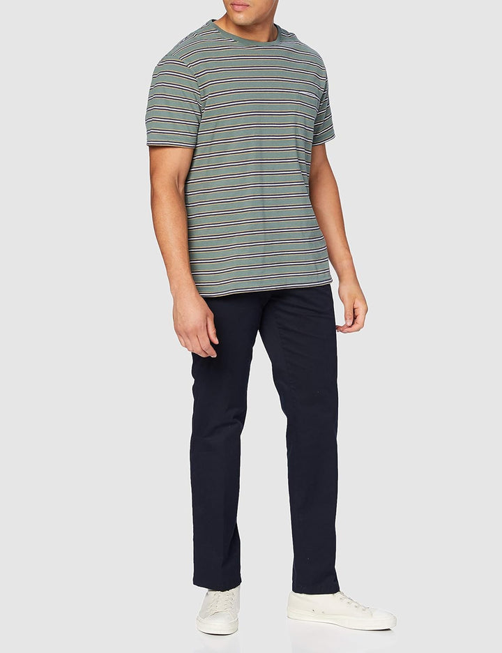 EUREX Herren Hose Jim Luxury Cotton Chino 33W / 32L Perma Blue, 33W / 32L Perma Blue