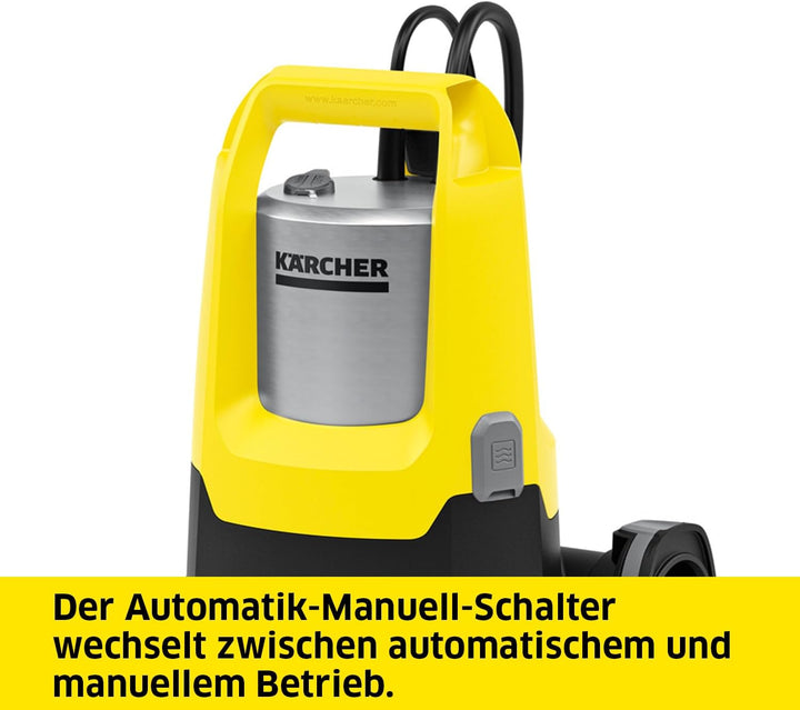 Kärcher SP 22.000 Dirt Level Sensor Schmutzwasser-Tauchpumpe, Fördermenge: 22.000 l/h, Eintauchtiefe
