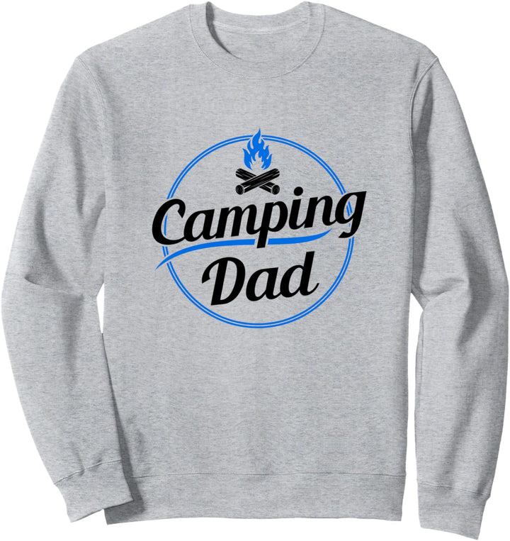 Camping Papa Berge Wandern Natur Wildnis Sweatshirt