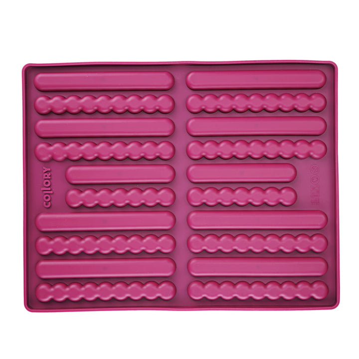 Collory® Silikon Backmatte Hundekekse Sticks (16 cm), Knabberstangen, Kaustangen als Hundesnack, Rie