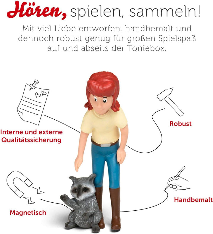 tonies Hörfiguren für Toniebox, Bibi und Tina – Die Waschbären sind los, Hörspiel für Kinder ab 6 Ja