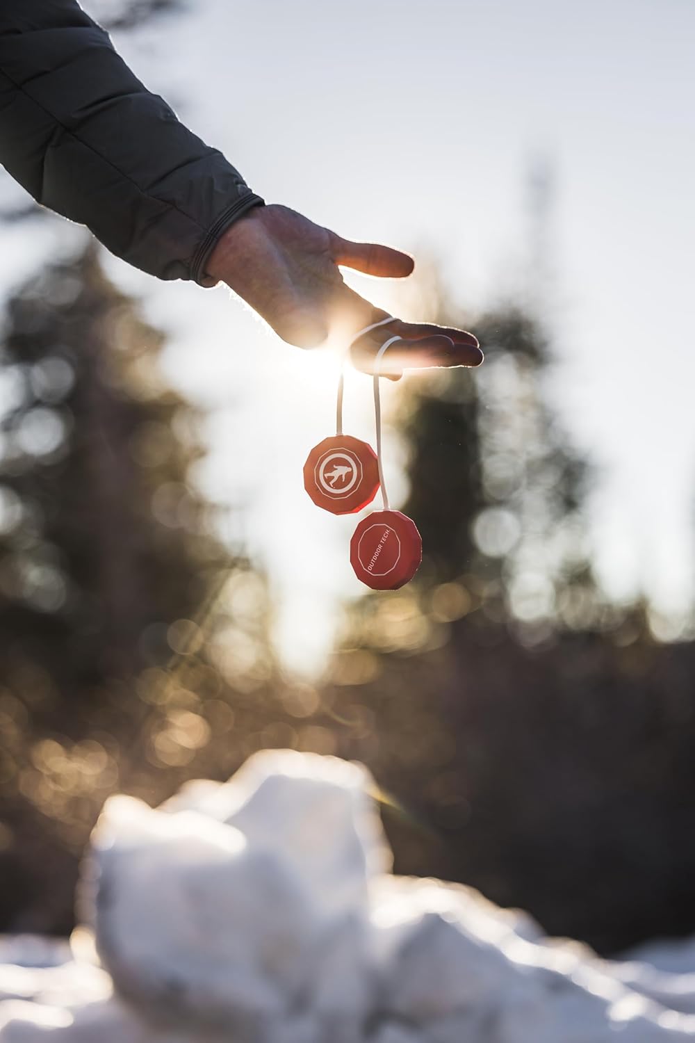 Outdoor Tech Chips 3.0 Helm Lautsprecher mit Bluetooth für kabelloses Helm Audio und Musik für Schne
