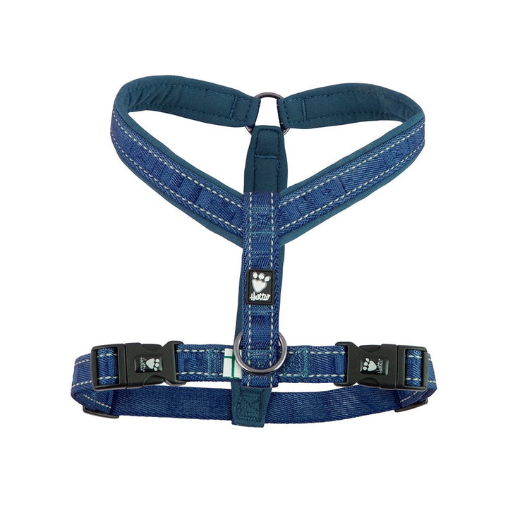 Hurtta Gepolstertes Hund-Geschirr, Y-Form Fluss 32-35", Fluss 32-35"