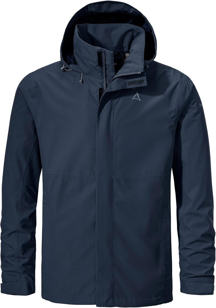 Schöffel Herren Jacket Gmund M, wind- und wasserdichte Regenjacke, atmungsaktive Outdoor Jacke, Wand