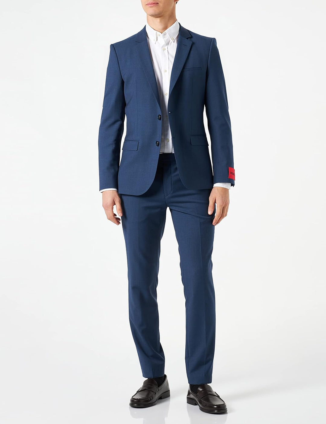 HUGO Herren Trousers 48 Dark Blue404, 48 Dark Blue404