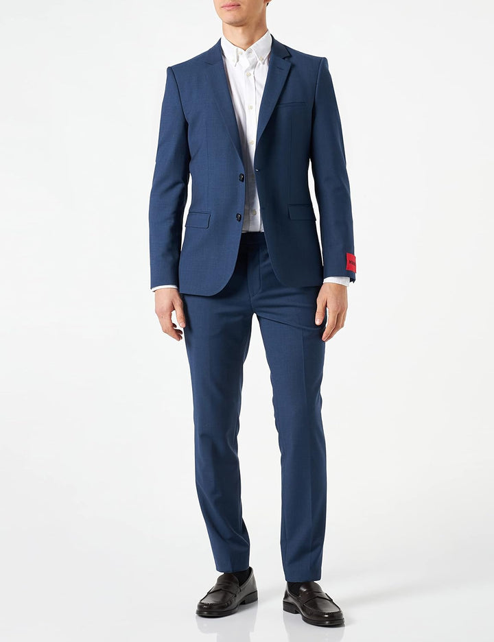 HUGO Herren Trousers 48 Dark Blue404, 48 Dark Blue404