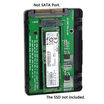 chenyang M.2 NVME PCIe SSD auf U.2 SFF-8639 2,5 Zoll Festplattengehäuse Konverteradapter SFF-8639 M.