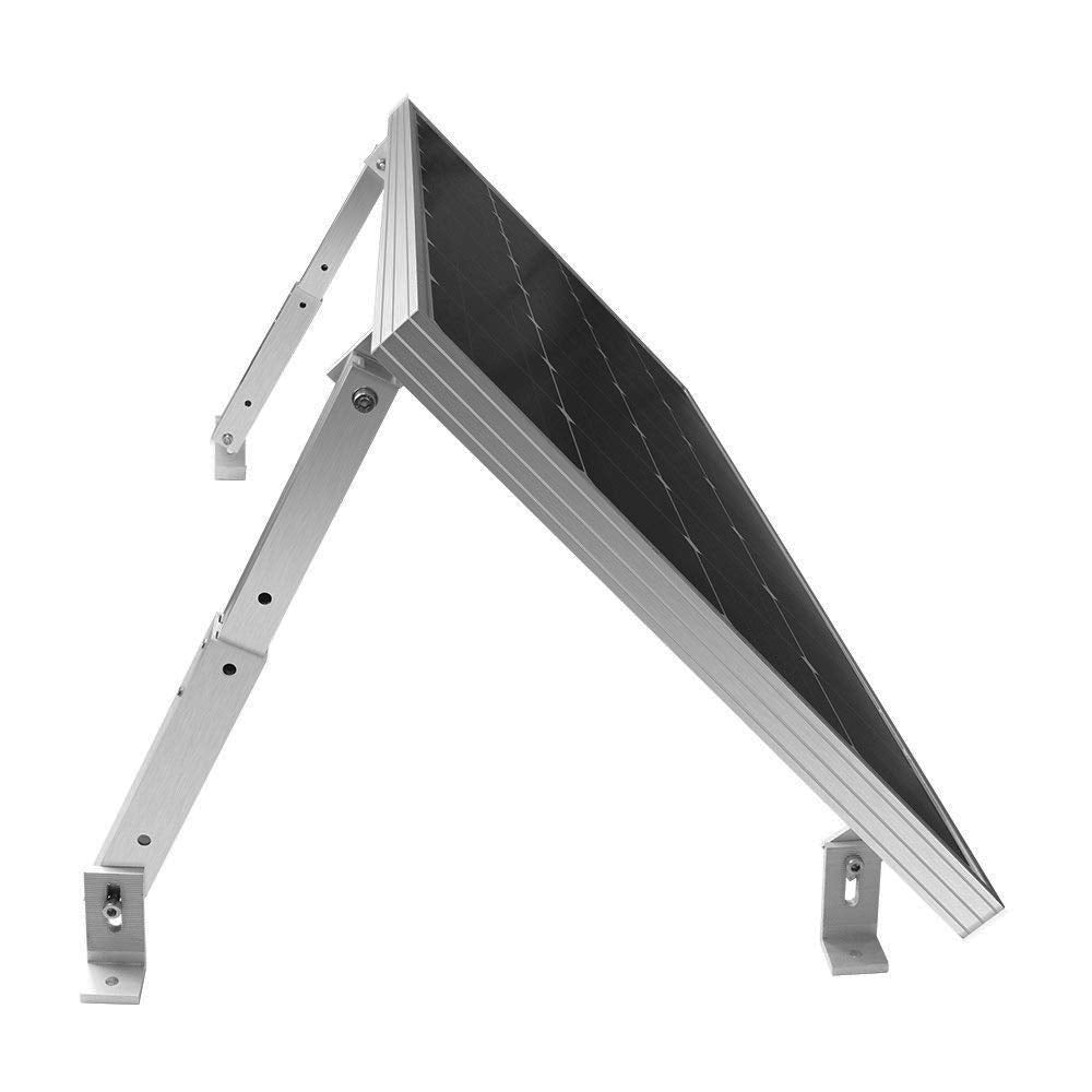 Renogy Verstellbare Solarpanel-Neigungshalterungen unterstützen bis zu 150 Watt Solarpanel für Dach,