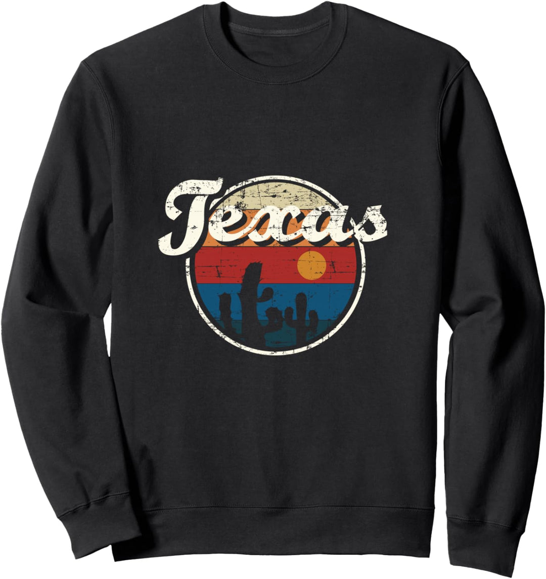 Retro Texas TX vintage Sweatshirt