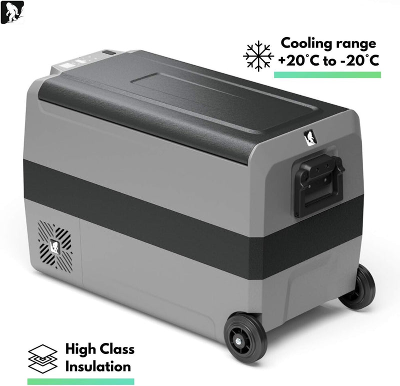 Yeticool TX50 Elektrische Kompressor-Kühlbox, Dual-Zone, App Steuerung per Bluetooth, 12/24 V und 23