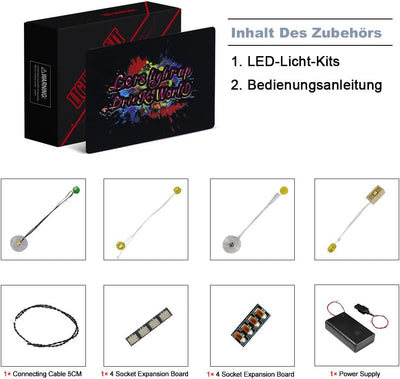 Led Licht Set für Lego 31139 Creator Gemütliches Haus Set (Kein Lego-Modell), Dekorationsbeleuchtung