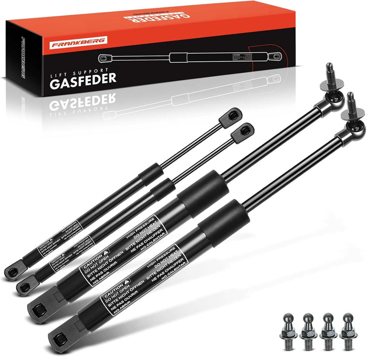 Frankberg 4x Gasfeder Dämpfer Heckklappe Heckscheibe Kompatibel mit Grand Cherokee WG WJ Alle Motore