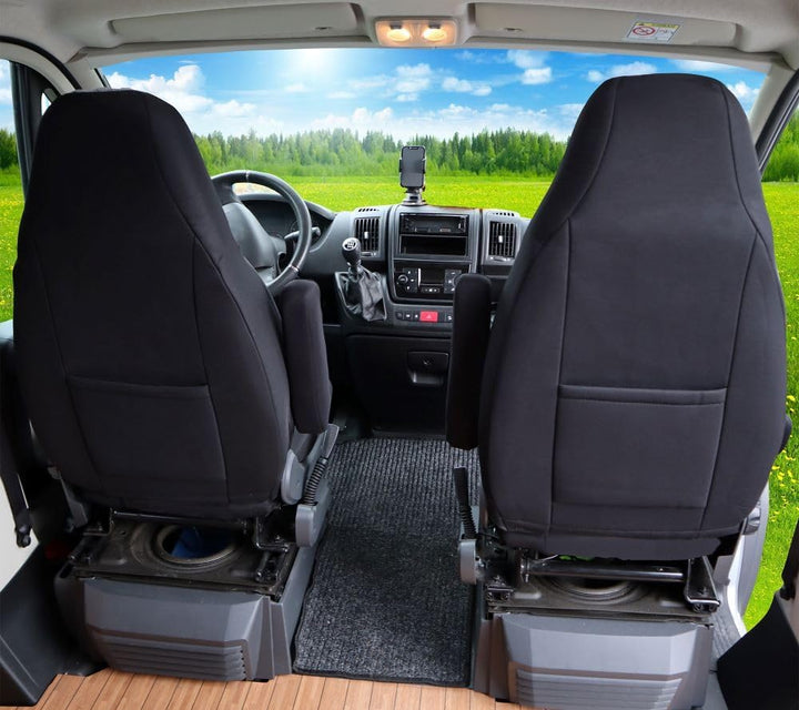 BREMER SITZBEZÜGE Schonbezüge Sitzbezüge kompatibel mit FIAT Ducato Citroen Jumper Peugeot Boxer in