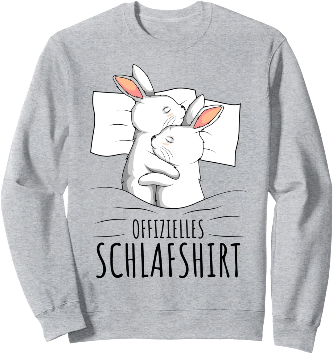 Offizielles Schlafshirt Hase Kaninchen Sweatshirt