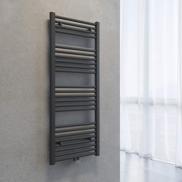 SONNI Handtuchheizkörper Handtuchtrockner Heizkörper Bad Mittelanschluss Handtuchwärmer Badheizkörpe