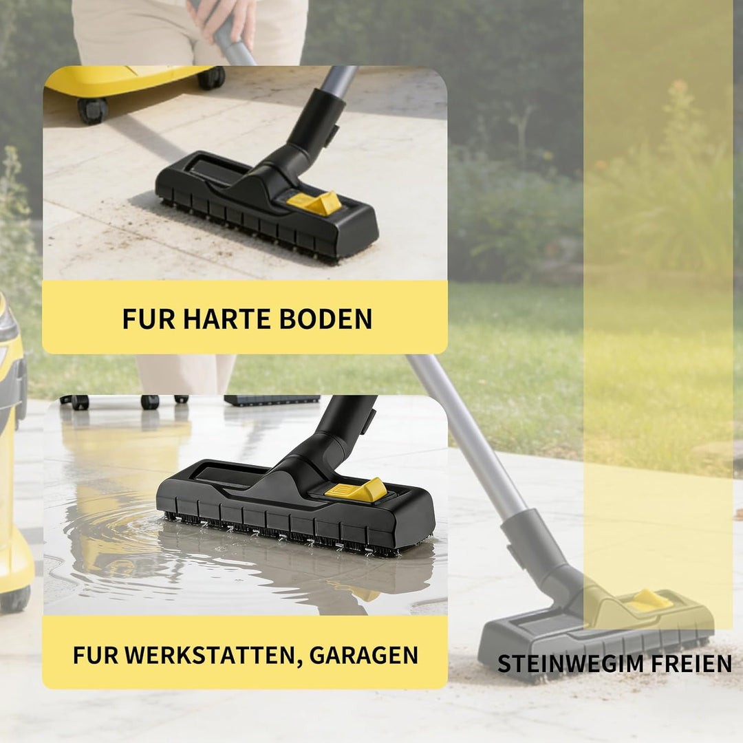 35mm Bodendüse für Kärcher WD3 WD3S WD4 WD5 WD6 MV4 MV5 MV6, für Kärcher dampfreiniger zubehör Nass-