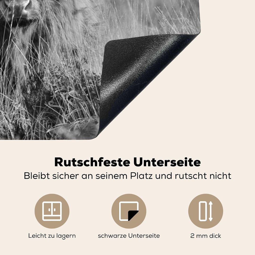 KitchenYeah© Herdabdeckplatte Einteilig Ceranfeld Abdeckplatte Küche Deko Ceranfeldabdeckung Herdabd