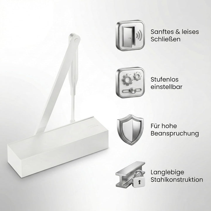 Obentürschliesser Dormakaba TS 72 - RAL9016