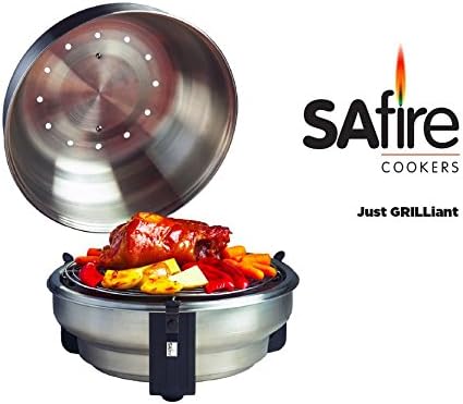 Safire Grill Roaster Edelstahl