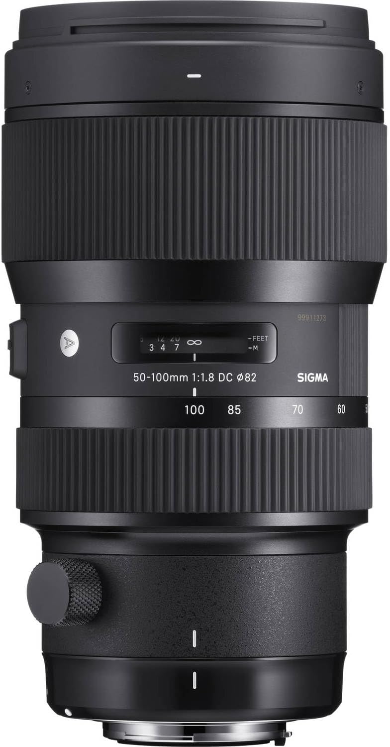 Sigma 50-100mm F1,8 DC HSM Art Objektiv für Nikon F Objektivbajonett 82mm für Nikon Single, 82mm für