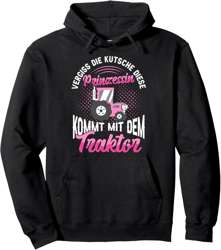 Traktor Farmerin Landwirtin Spruch Frauen Geschenk Pullover Hoodie