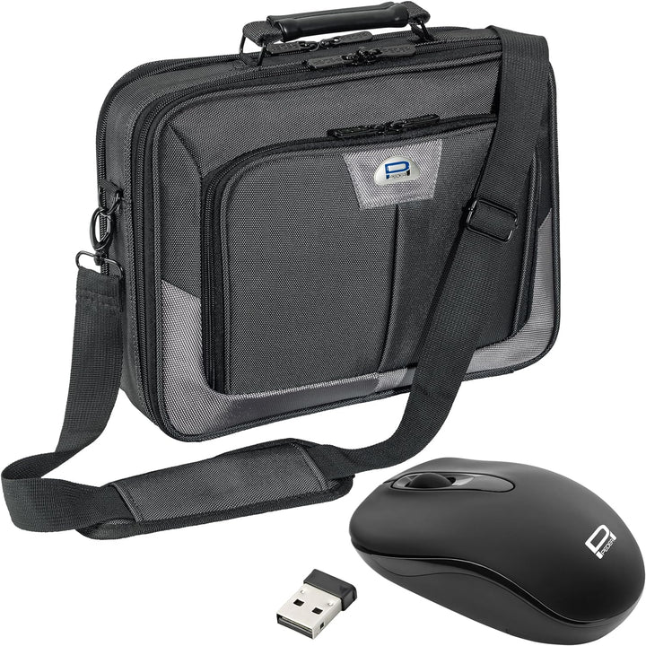 PEDEA Laptoptasche "Premium" Notebook-Tasche bis 13,3 Zoll (33,8 cm) Umhängetasche mit Schultergurt