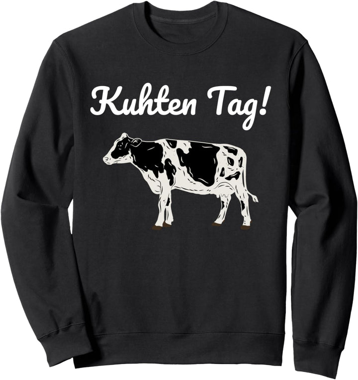 Kuh Landwirt Bauer Bäuerin Kühe Landwirtschaft Rind Rinder Sweatshirt