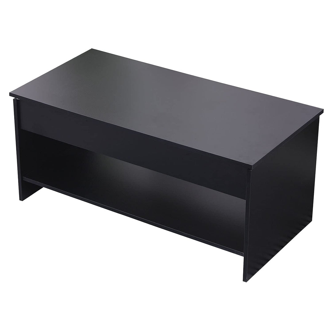 Happy Garden Couchtisch mit hochklappbarer Platte schwarz Hedda